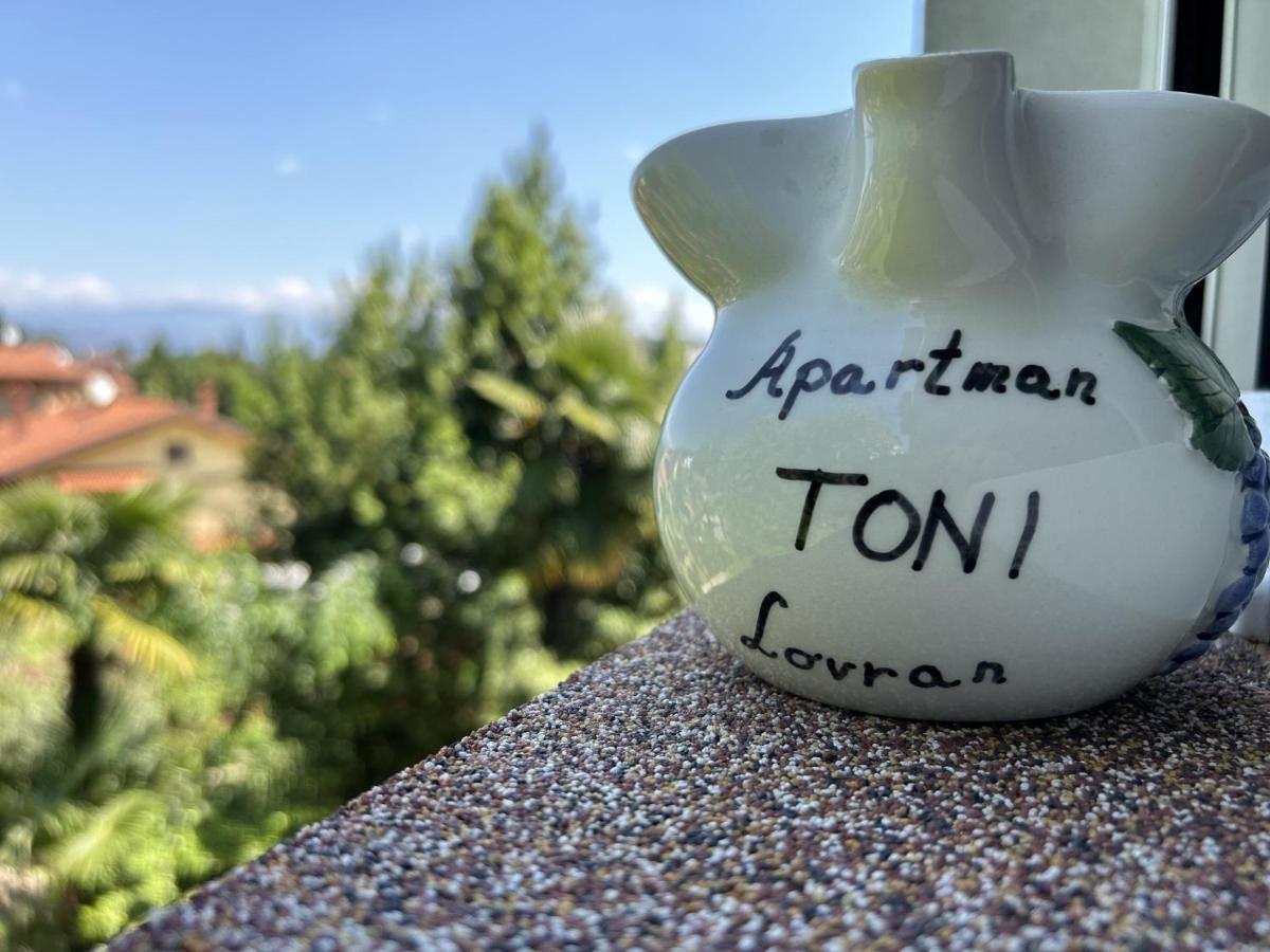 Apartment Toni Lovran Dış mekan fotoğraf